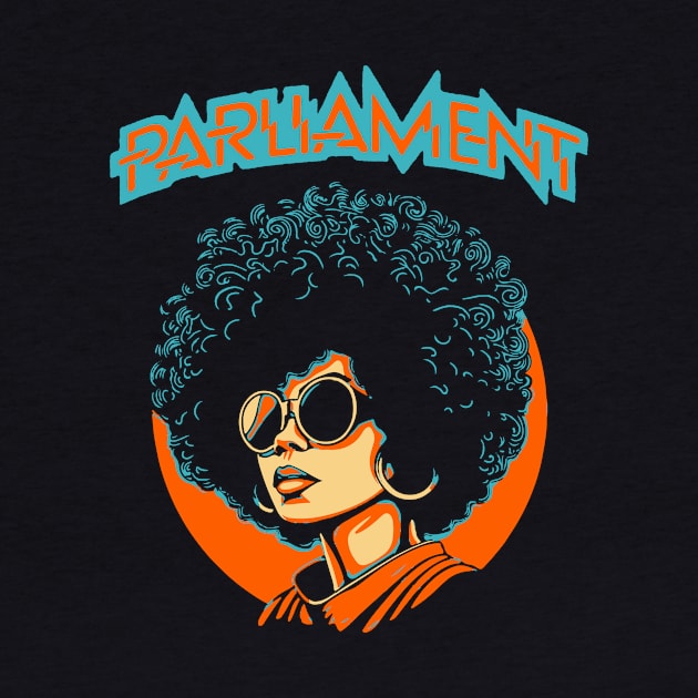 Retro Parliament Funkadelic Retro Afro Rock Music Satire by robotbasecamp